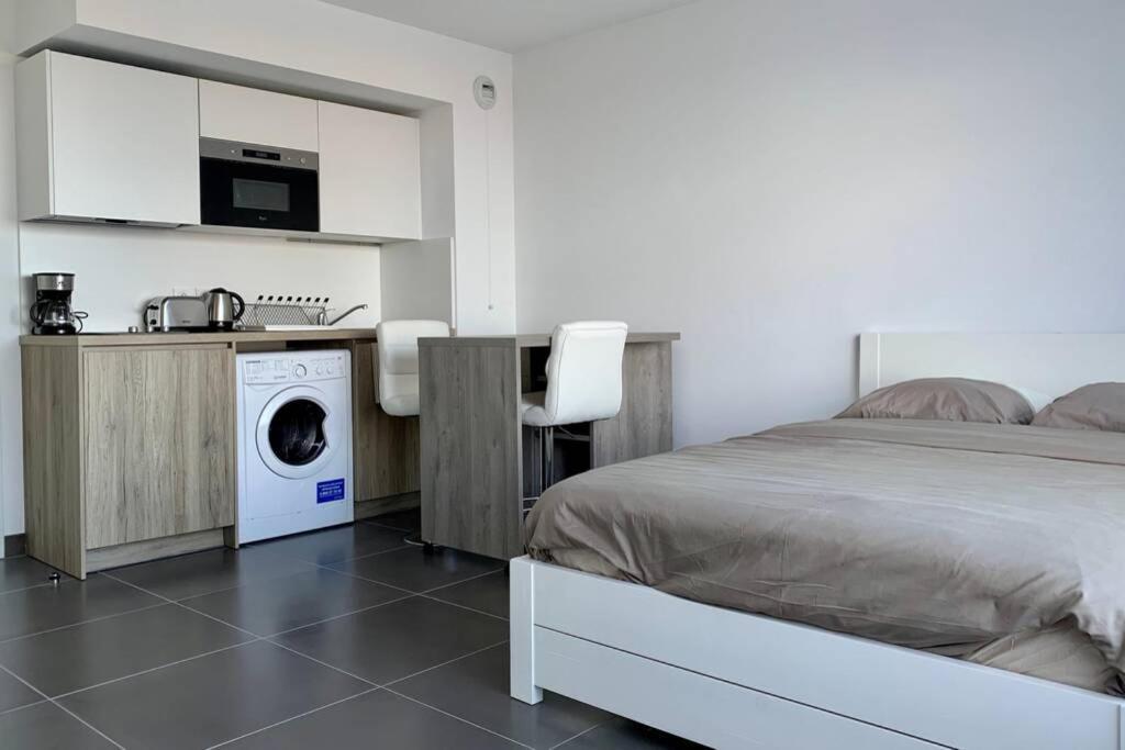 Great Studio With A Sea View And Parking In 400 Meters From Monaco 博索莱伊 外观 照片