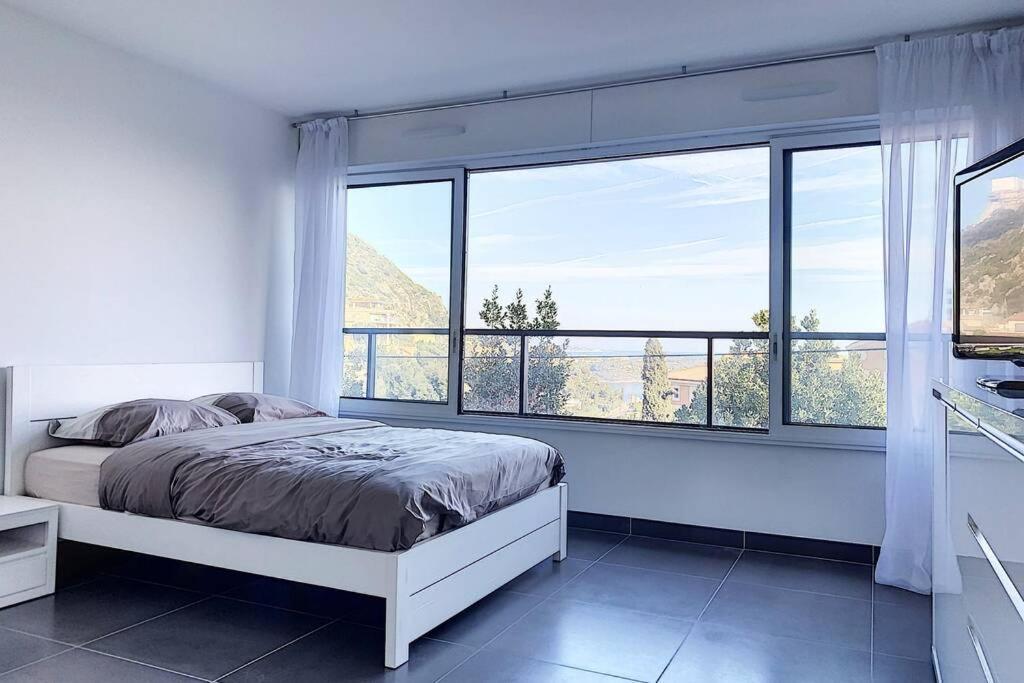 Great Studio With A Sea View And Parking In 400 Meters From Monaco 博索莱伊 外观 照片
