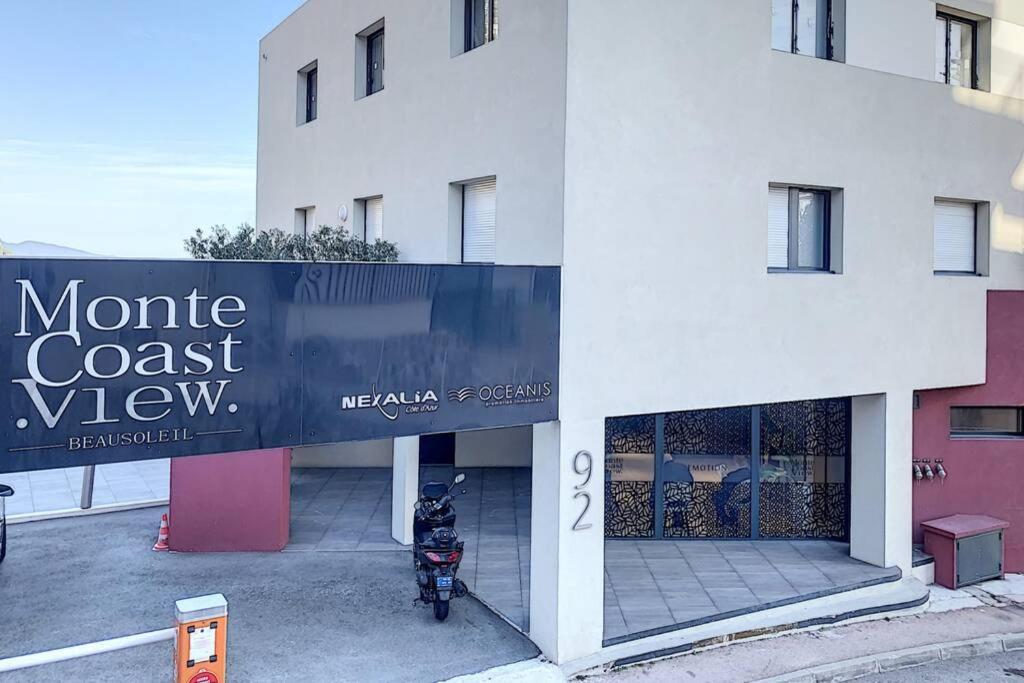 Great Studio With A Sea View And Parking In 400 Meters From Monaco 博索莱伊 外观 照片